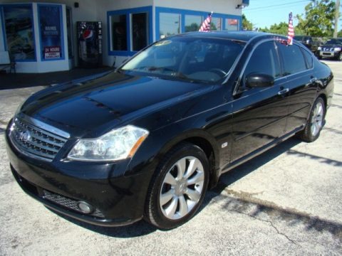Black Obsidian 2007 Infiniti M 35 Sedan