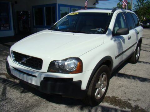 Ice White 2006 Volvo XC90 2.5T