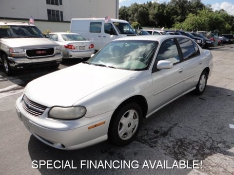 Galaxy Silver Metallic 2001 Chevrolet Malibu LS Sedan Galaxy Silver Metallic 2001 Chevrolet Malibu LS Sedan