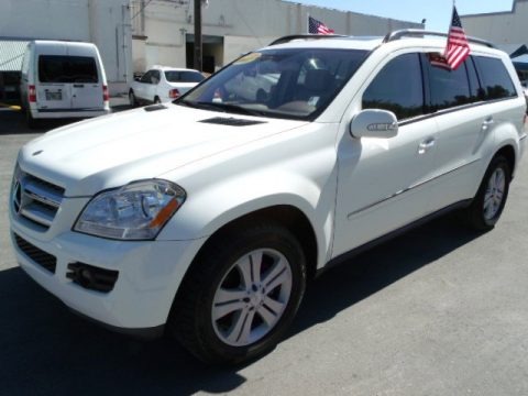 Alabaster White 2007 Mercedes-Benz GL 450