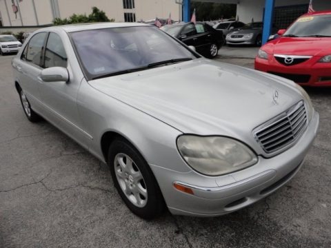 Brilliant Silver Metallic 2002 Mercedes-Benz S 430 Sedan Brilliant Silver Metallic 2002 Mercedes-Benz S 430 Sedan