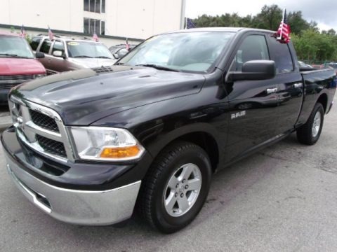 Brilliant Black Crystal Pearl 2010 Dodge Ram 1500 SLT Quad Cab Brilliant Black Crystal Pearl 2010 Dodge Ram 1500 SLT Quad Cab