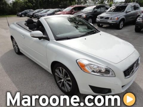 Ice White 2011 Volvo C70 T5