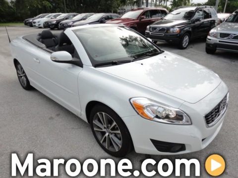 Ice White 2011 Volvo C70 T5
