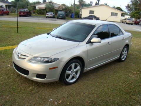 Glacier Silver Metallic 2007 Mazda MAZDA6 i Sport Sedan Glacier Silver Metallic 2007 Mazda MAZDA6 i Sport Sedan