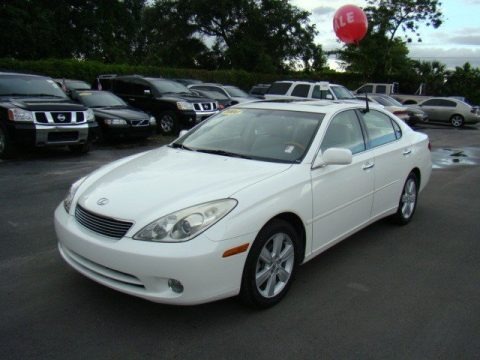 Crystal White 2006 Lexus ES 330