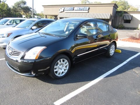 Super Black 2011 Nissan Sentra 2.0