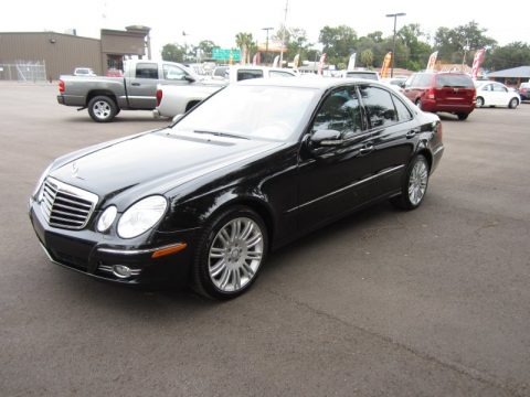 Black 2008 Mercedes-Benz E 350 4Matic Sedan Black 2008 Mercedes-Benz E 350 4Matic Sedan