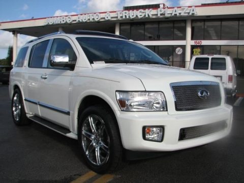 Tuscan Pearl White 2008 Infiniti QX 56