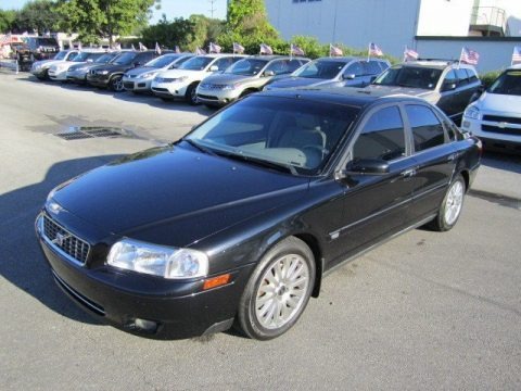 Black 2004 Volvo S80 T6