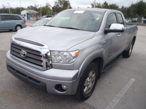 Silver Sky Metallic 2007 Toyota Tundra Limited Double Cab Silver Sky Metallic 2007 Toyota Tundra Limited Double Cab
