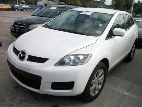 Crystal White Pearl Mica 2007 Mazda CX-7 Sport Crystal White Pearl Mica 2007 Mazda CX-7 Sport