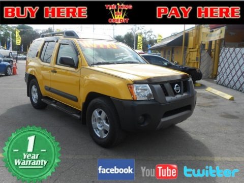 Solar Yellow 2006 Nissan Xterra X
