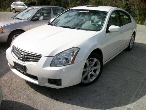 Winter Frost Pearl 2007 Nissan Maxima 3.5 SE Winter Frost Pearl 2007 Nissan Maxima 3.5 SE