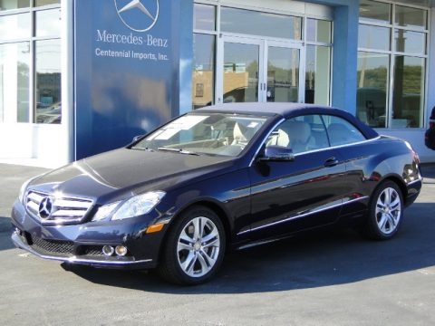 Capri Blue Metallic 2011 Mercedes-Benz E 350 Cabriolet Capri Blue Metallic 2011 Mercedes-Benz E 350 Cabriolet