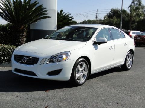 Ice White 2012 Volvo S60 T5