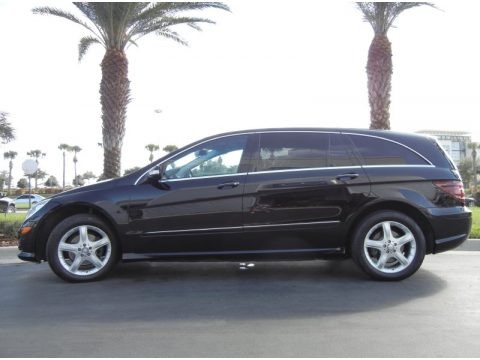 Black 2009 Mercedes-Benz R 350 4Matic Black 2009 Mercedes-Benz R 350 4Matic