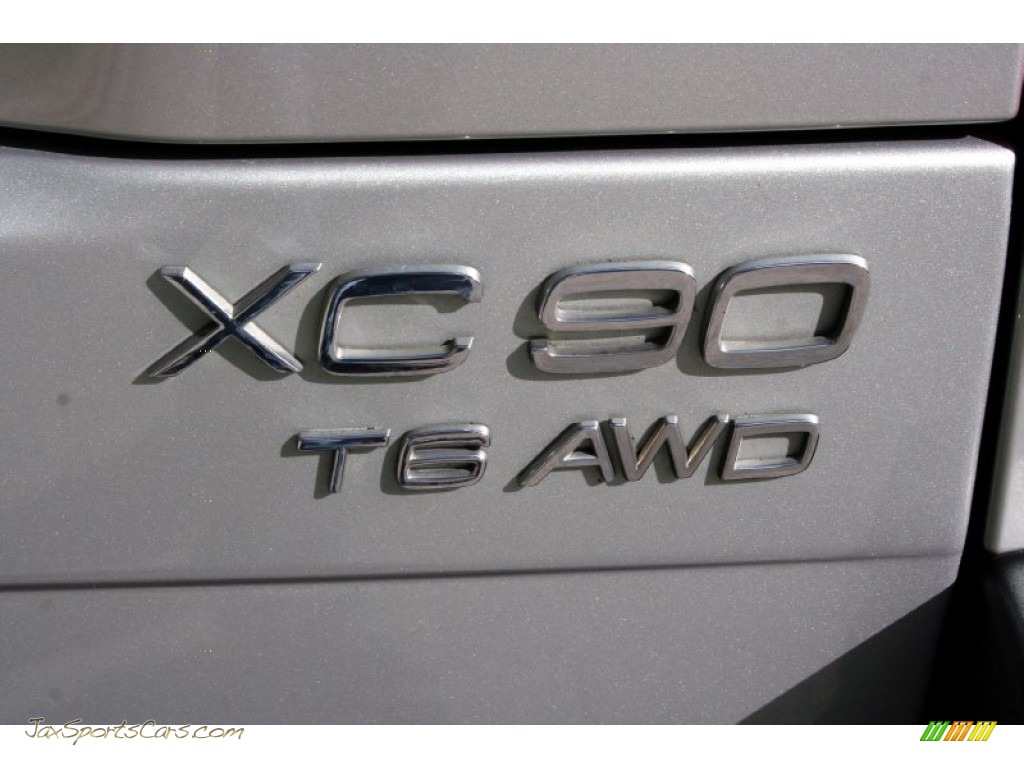 2004 XC90 T6 AWD - Silver Metallic / Taupe/Light Taupe photo #28