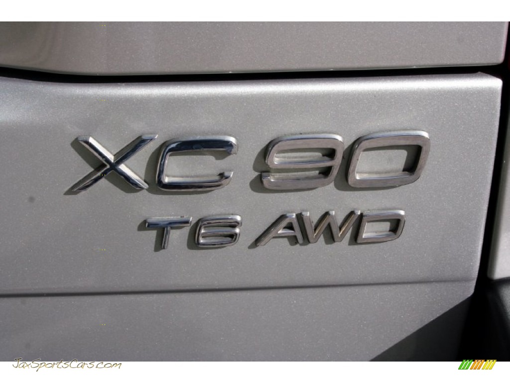 2004 XC90 T6 AWD - Silver Metallic / Taupe/Light Taupe photo #29