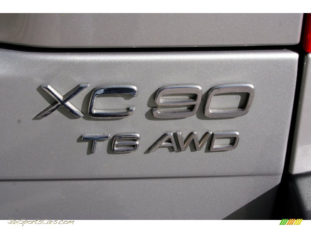 2004 XC90 T6 AWD - Silver Metallic / Taupe/Light Taupe photo #51
