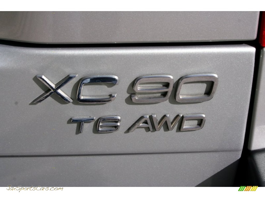 2004 XC90 T6 AWD - Silver Metallic / Taupe/Light Taupe photo #91