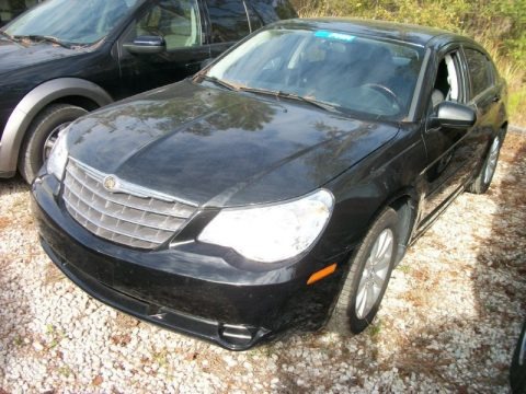 Brilliant Black Crystal Pearl 2010 Chrysler Sebring Limited Sedan