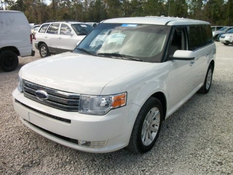 White Platinum Tri-Coat Metallic 2010 Ford Flex SEL White Platinum Tri-Coat Metallic 2010 Ford Flex SEL
