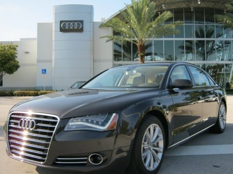 Oolong Grey Metallic 2011 Audi A8 L 4.2 FSI quattro Oolong Grey Metallic 2011 Audi A8 L 4.2 FSI quattro