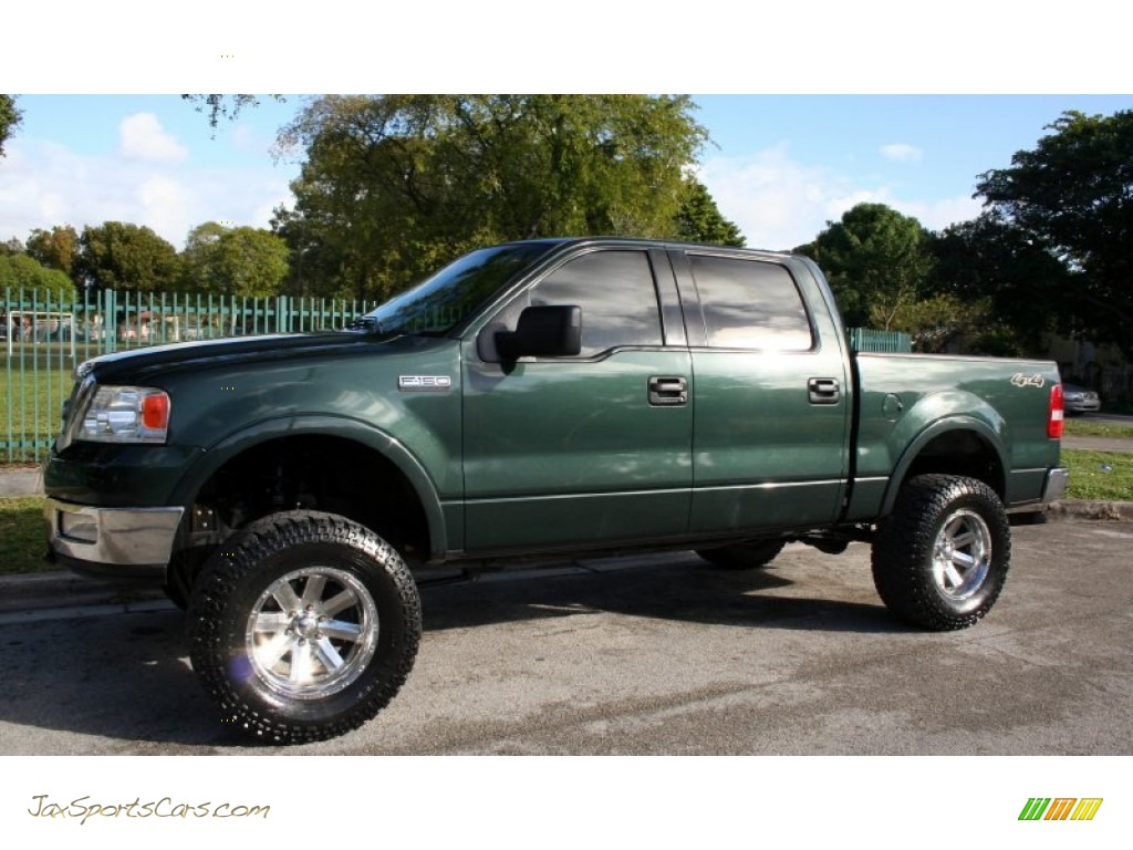 2004 Ford F150 Lariat SuperCrew 4x4 in Aspen Green ...