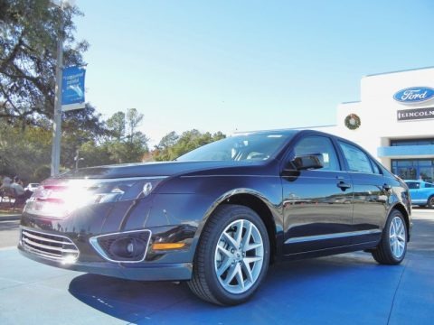 Tuxedo Black Metallic 2012 Ford Fusion SEL