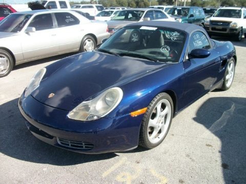 Lapis Blue Metallic 2001 Porsche Boxster 