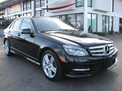 Black 2011 Mercedes-Benz C 300 Sport Black 2011 Mercedes-Benz C 300 Sport