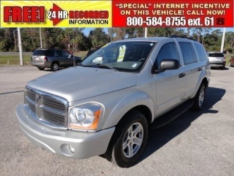 Bright Silver Metallic 2005 Dodge Durango SLT 4x4 Bright Silver Metallic 2005 Dodge Durango SLT 4x4