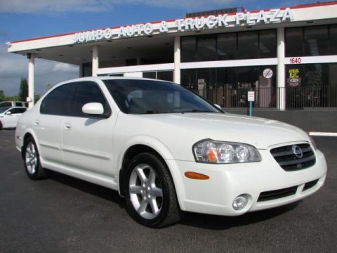 Glacier White Pearl 2002 Nissan Maxima SE Glacier White Pearl 2002 Nissan Maxima SE