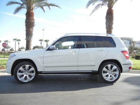 Arctic White 2010 Mercedes-Benz GLK 350 4Matic