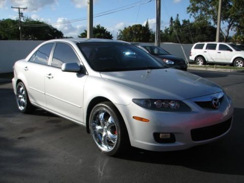 Glacier Silver Metallic 2006 Mazda MAZDA6 i Sedan Glacier Silver Metallic 2006 Mazda MAZDA6 i Sedan