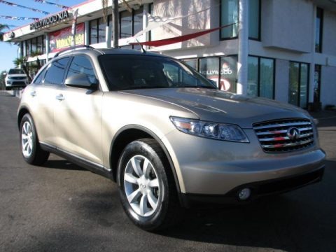 Golden Sand Metallic 2003 Infiniti FX 35 Golden Sand Metallic 2003 Infiniti FX 35