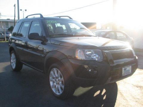 Java Black 2004 Land Rover Freelander HSE