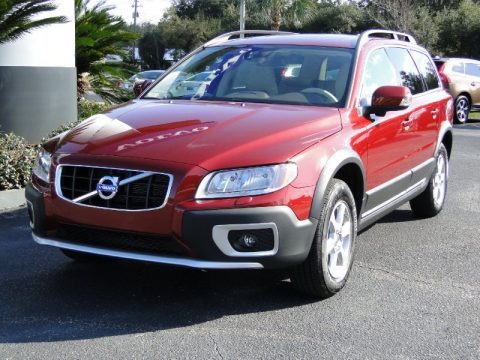 Flamenco Red Metallic 2012 Volvo XC70 3.2