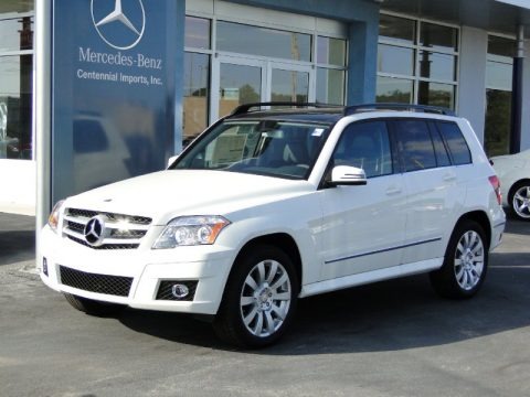 Arctic White 2012 Mercedes-Benz GLK 350