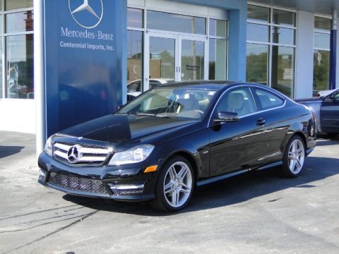 Black 2012 Mercedes-Benz C 250 Coupe Black 2012 Mercedes-Benz C 250 Coupe