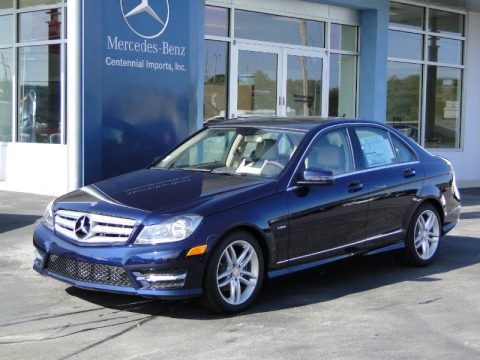 Lunar Blue Metallic 2012 Mercedes-Benz C 250 Sport Lunar Blue Metallic 2012 Mercedes-Benz C 250 Sport