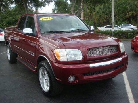 Salsa Red Pearl 2005 Toyota Tundra SR5 Double Cab 4x4 Salsa Red Pearl 2005 Toyota Tundra SR5 Double Cab 4x4
