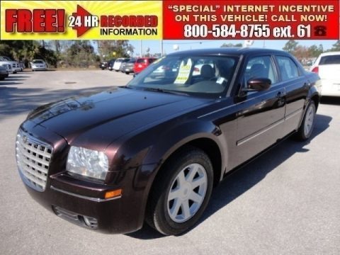 Deep Lava Red Pearl 2005 Chrysler 300 Touring