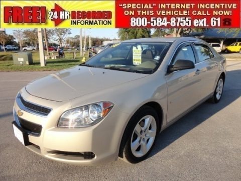 Gold Mist Metallic 2010 Chevrolet Malibu LS Sedan Gold Mist Metallic 2010 Chevrolet Malibu LS Sedan