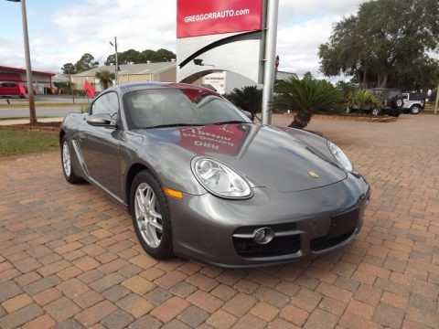 Meteor Grey Metallic 2007 Porsche Cayman 