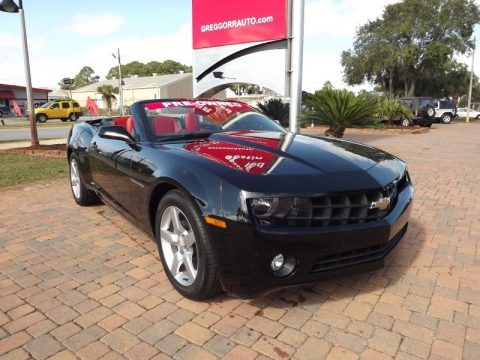 Black 2011 Chevrolet Camaro LT Convertible Black 2011 Chevrolet Camaro LT Convertible