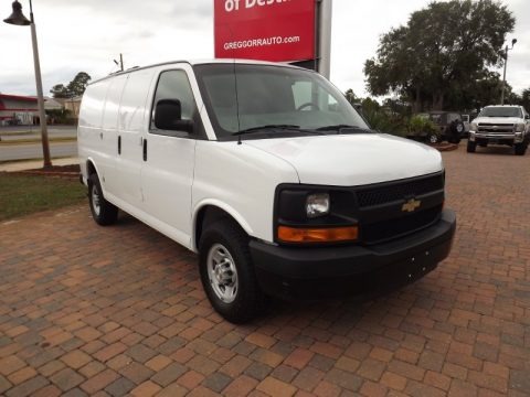 Summit White 2009 Chevrolet Express 2500 Cargo Van Summit White 2009 Chevrolet Express 2500 Cargo Van