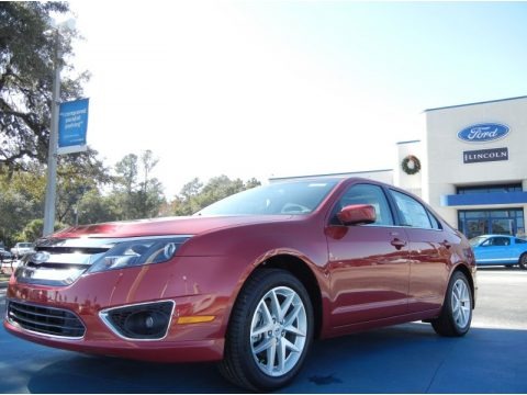 Red Candy Metallic 2012 Ford Fusion SEL