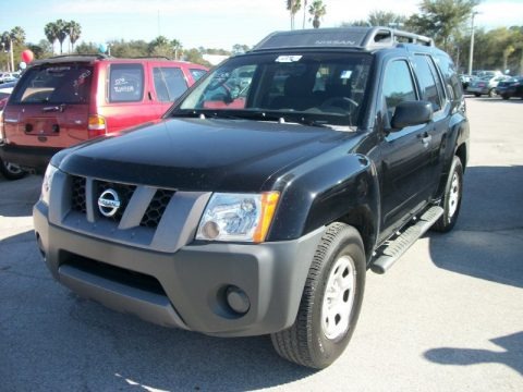 Super Black 2007 Nissan Xterra X